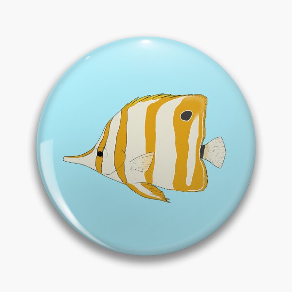 Item preview, Copperband Butterflyfish designed and sold by SilvrAlligatr.