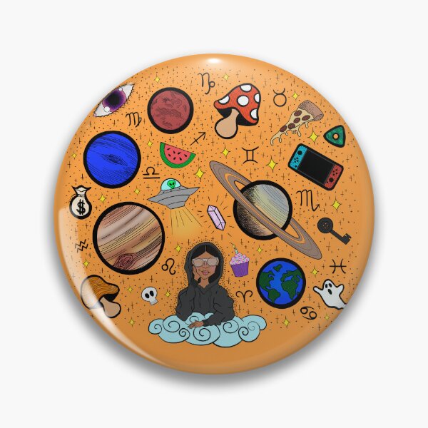 Item preview, Earth to Kyla - Orange designed and sold by Eclectic Soul Art Co..