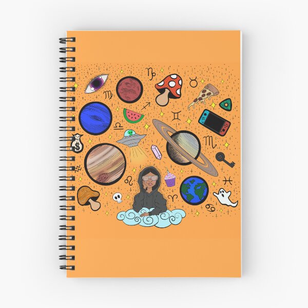 Item preview, Earth to Kyla - Orange designed and sold by Eclectic Soul Art Co..