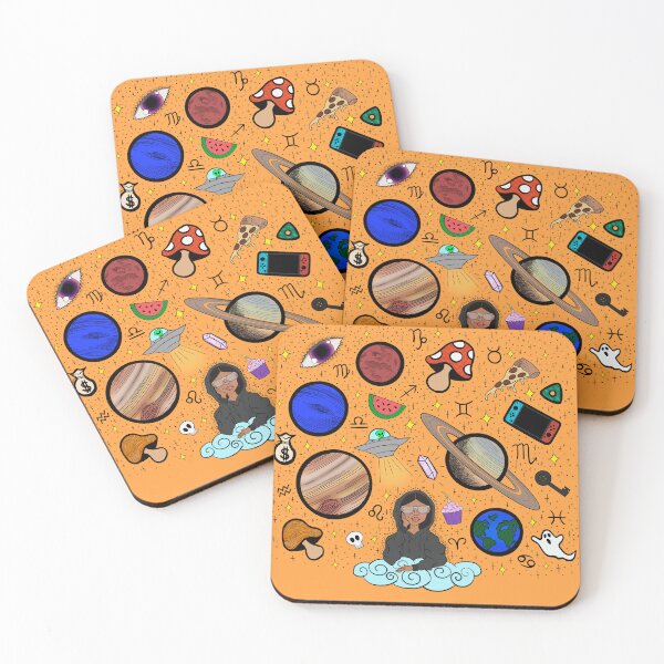 Item preview, Earth to Kyla - Orange designed and sold by Eclectic Soul Art Co..