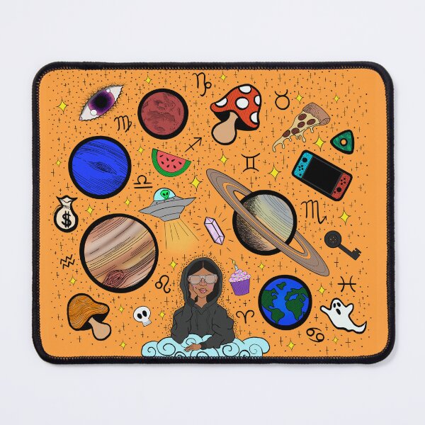 Item preview, Earth to Kyla - Orange designed and sold by Eclectic Soul Art Co..