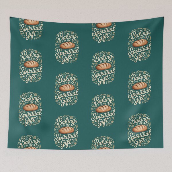 Item preview, Baking Is My Spiritual Gift designed and sold by AniArtPL.