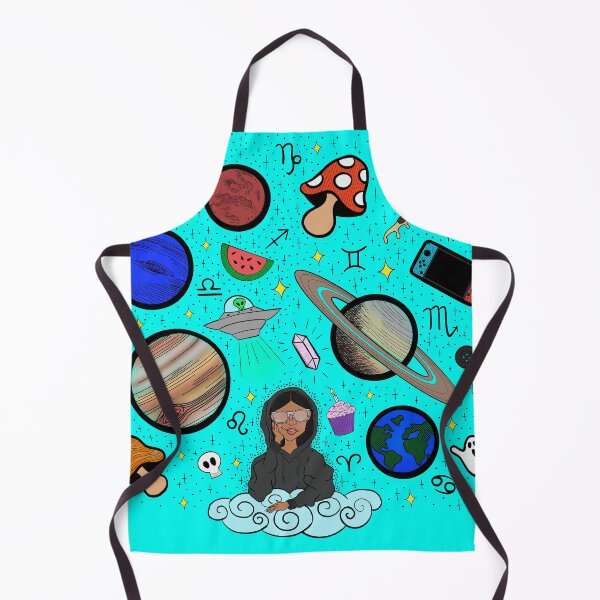 Item preview, Earth to Kyla - Electric Blue designed and sold by Eclectic Soul Art Co..