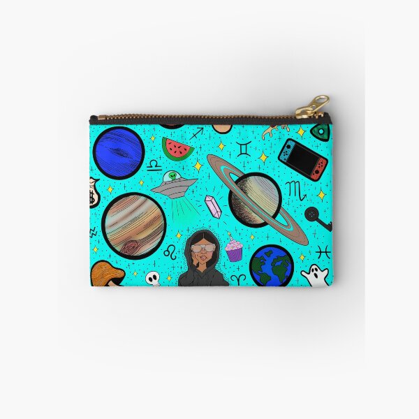 Item preview, Earth to Kyla - Electric Blue designed and sold by Eclectic Soul Art Co..