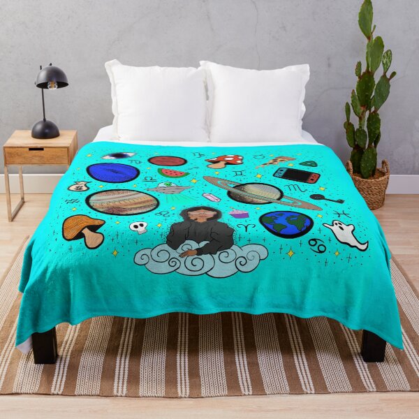 Item preview, Earth to Kyla - Electric Blue designed and sold by Eclectic Soul Art Co..