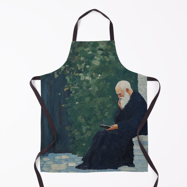 Item preview, Monk | Post-impressionist painting style designed and sold by ComicsFactory.