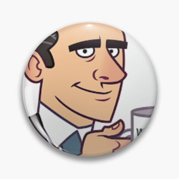 Item preview, Michael scott cartoon the office designed and sold by Jetbrains.