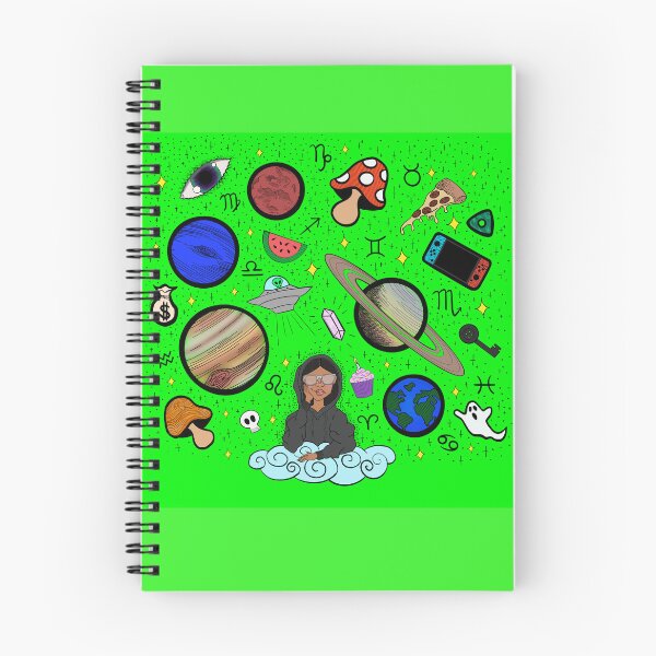 Item preview, Earth to Kyla - Neon Green designed and sold by Eclectic Soul Art Co..