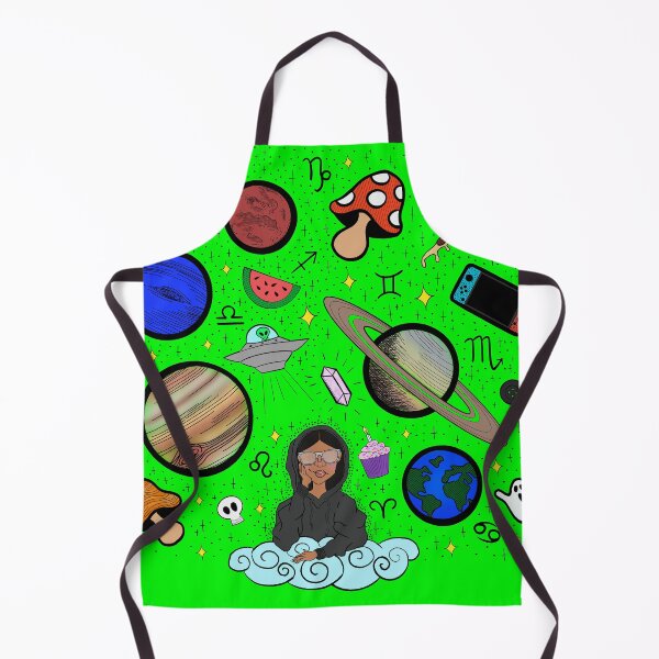 Item preview, Earth to Kyla - Neon Green designed and sold by Eclectic Soul Art Co..