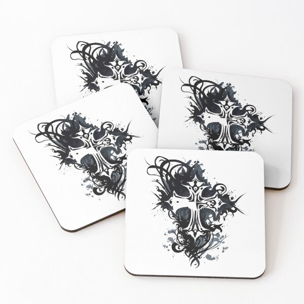 Item preview, Black Ink Cross designed and sold by ShadowAndSlate.