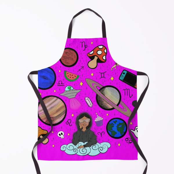 Item preview, Earth to Kyla - Hot Pink designed and sold by Eclectic Soul Art Co..