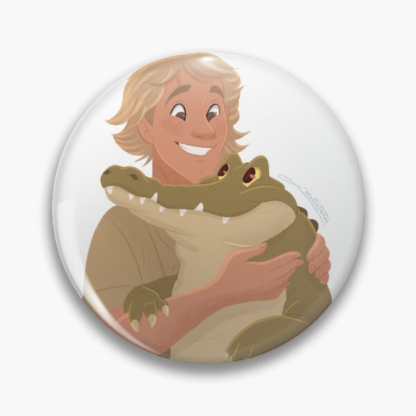 Item preview, Steve Irwin designed and sold by Jodoillustration.