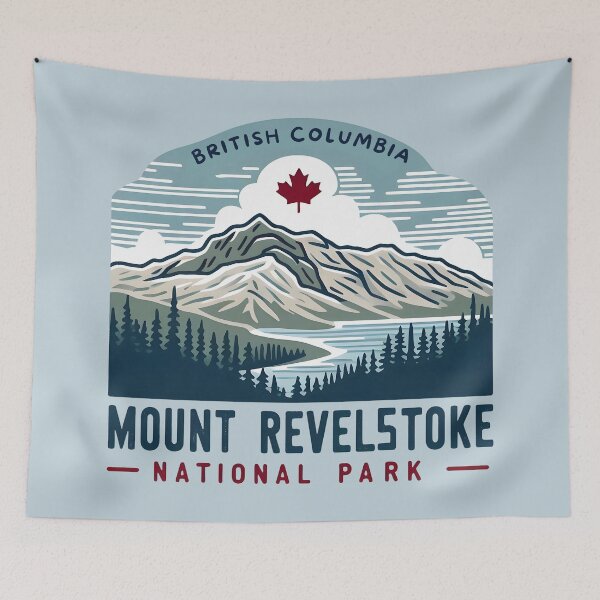 Item preview, Mount Revelstoke National Park British Columbia designed and sold by HowToCanadian.