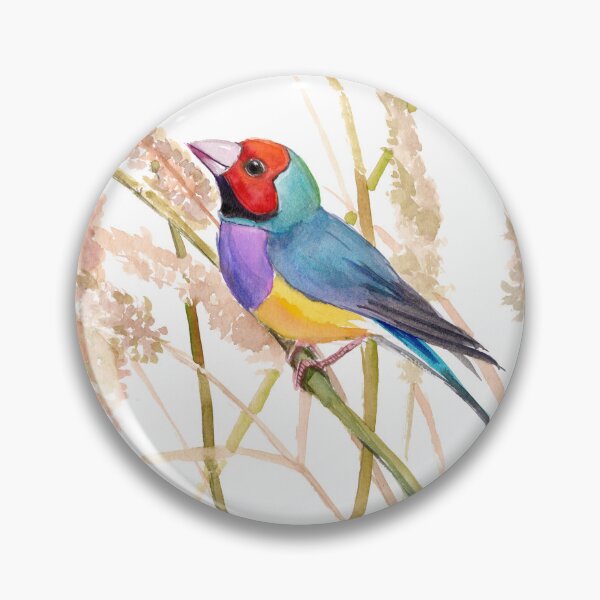 Item preview, Gouldian Finch designed and sold by surenart.