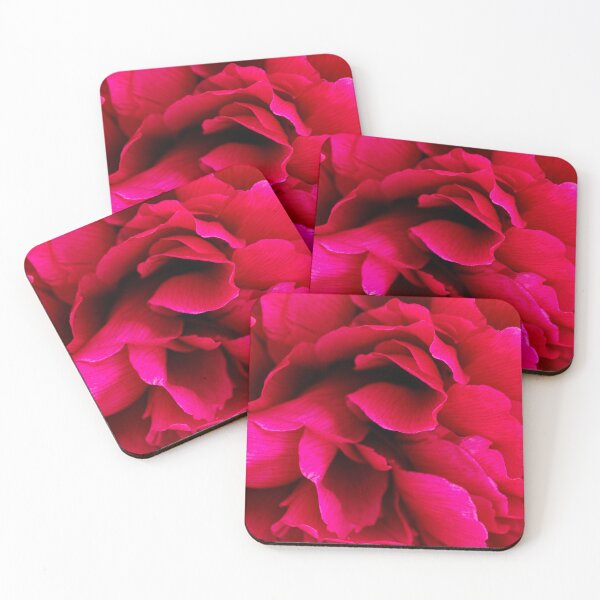 Item preview, Extreme close-up of red peony designed and sold by lisavonbiela.