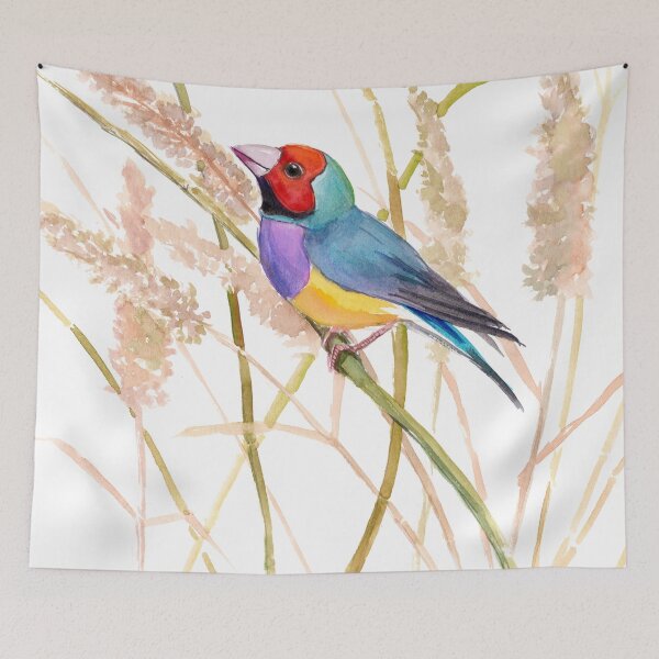 Item preview, Gouldian Finch designed and sold by surenart.