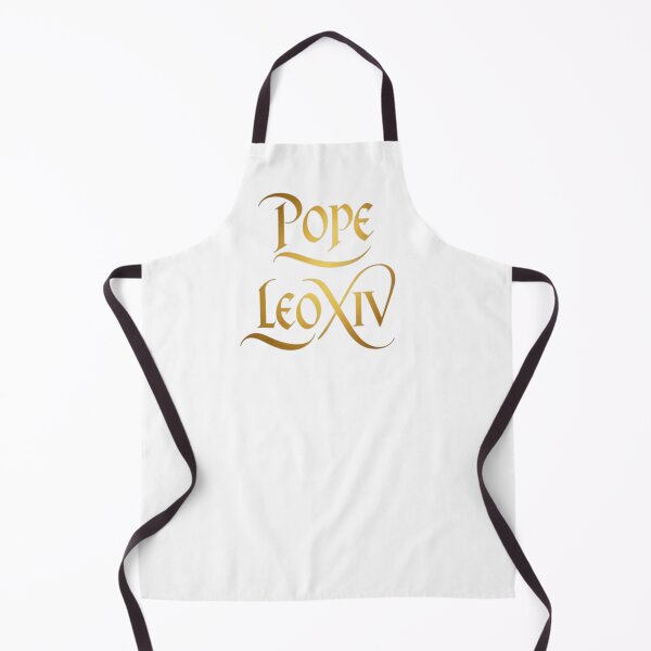 Item preview, Golden Typography: Pope Leo XIV in Classic Style designed and sold by TrendNest Designs USA.