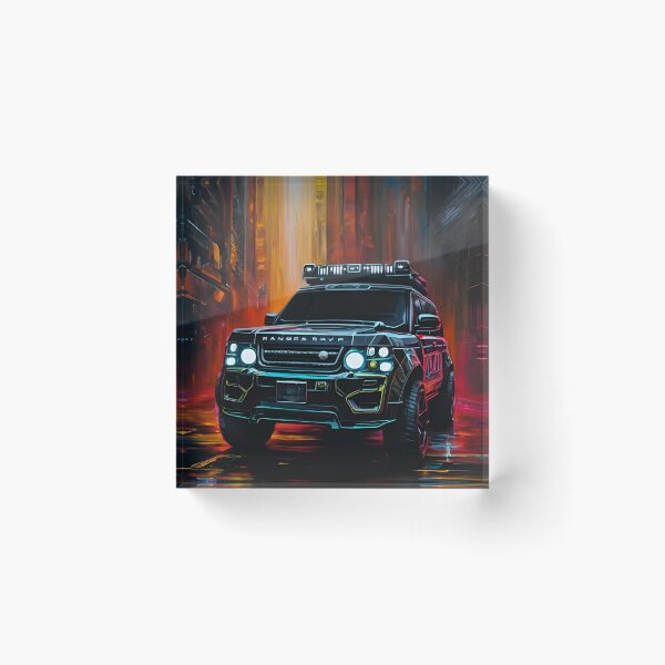 Item preview, Black Range Rover – Urban Adventure in a Futuristic City designed and sold by Graf.x.