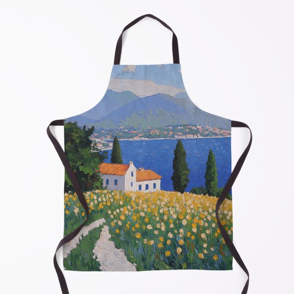 Item preview, Montenegro landscape | Post-impressionist painting style designed and sold by ComicsFactory.