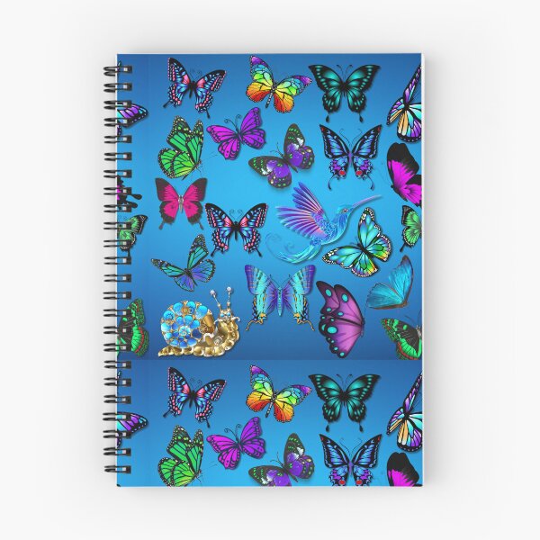 Item preview, Pattern Of Butterflies, Hummingbirds And Snails designed and sold by DigitalShoppeIL.