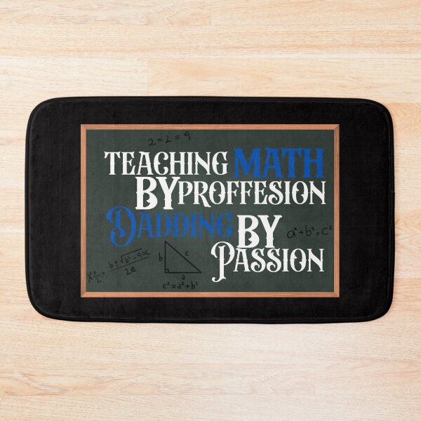 Item preview, Math Teacher Dad designed and sold by PeteLawliiet.