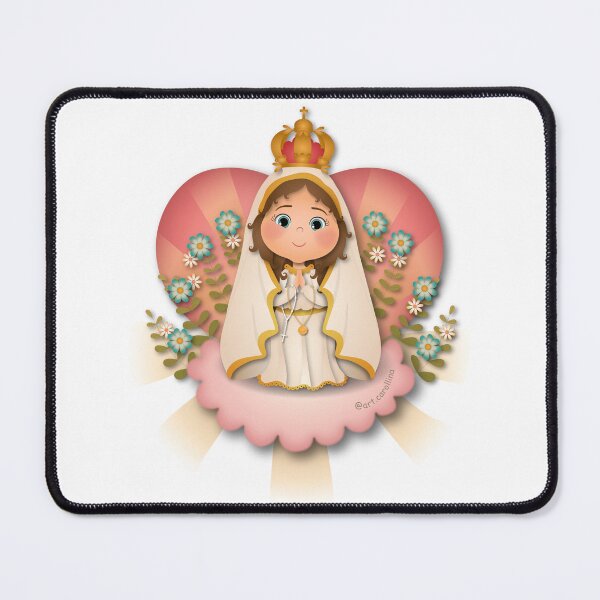 Item preview, Our Lady of Fatima designed and sold by ArtCarollina.