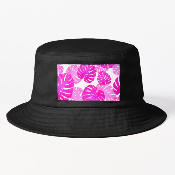 Item preview, Tropical Treasures Pink Palm Leaves Monstera Paradise Pattern  designed and sold by DEC02.