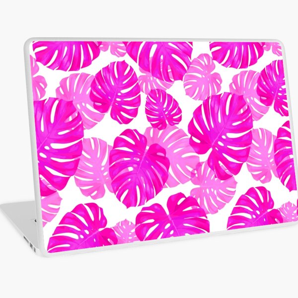 Item preview, Tropical Treasures Pink Palm Leaves Monstera Paradise Pattern  designed and sold by DEC02.