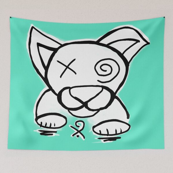 Item preview, Scotty dog ( blk/white) designed and sold by ConfuzRandomly.