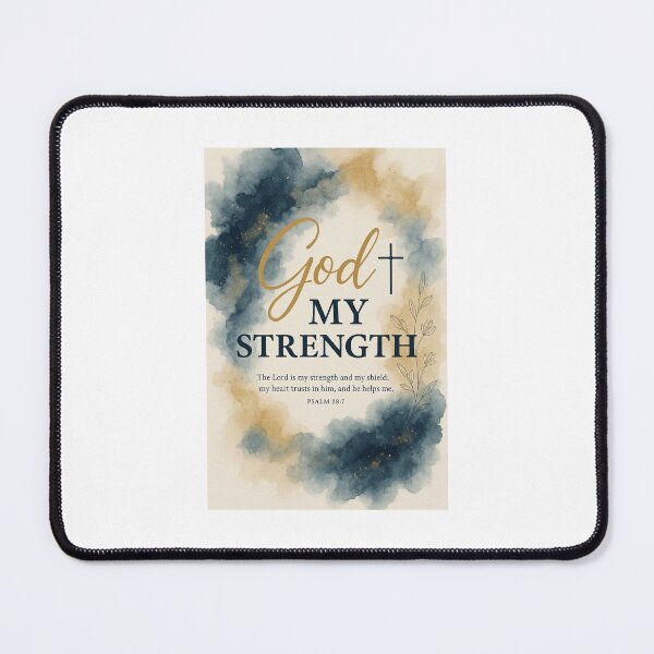 Item preview, God is my strength  designed and sold by Scotties1.