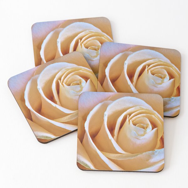 Item preview, Salmon-red rose – delicate elegance in flower form designed and sold by beatbieri.ch.