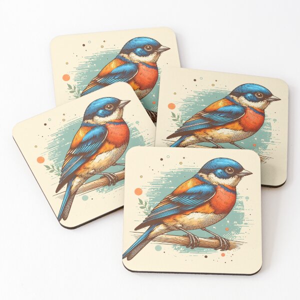 Item preview, Painted Bunting 3 designed and sold by theAVIARY7.