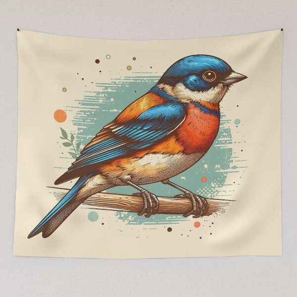 Item preview, Painted Bunting 3 designed and sold by theAVIARY7.