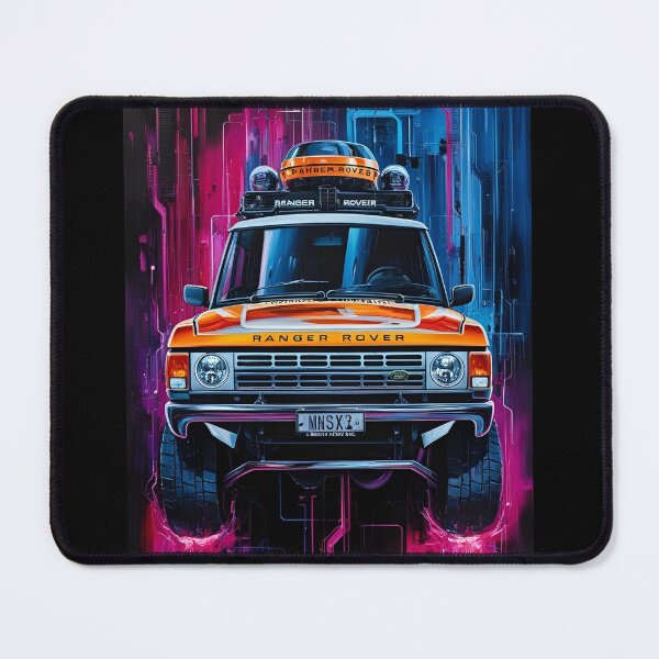 Item preview, Classic Range Rover – Futuristic Neon Adventure designed and sold by Graf.x.