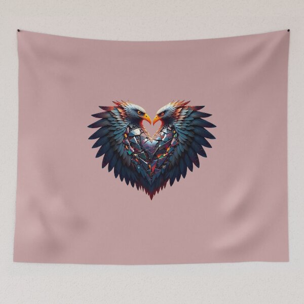 Item preview, Heart of Eagles – Power and Unity in Flight designed and sold by AwixArslan.