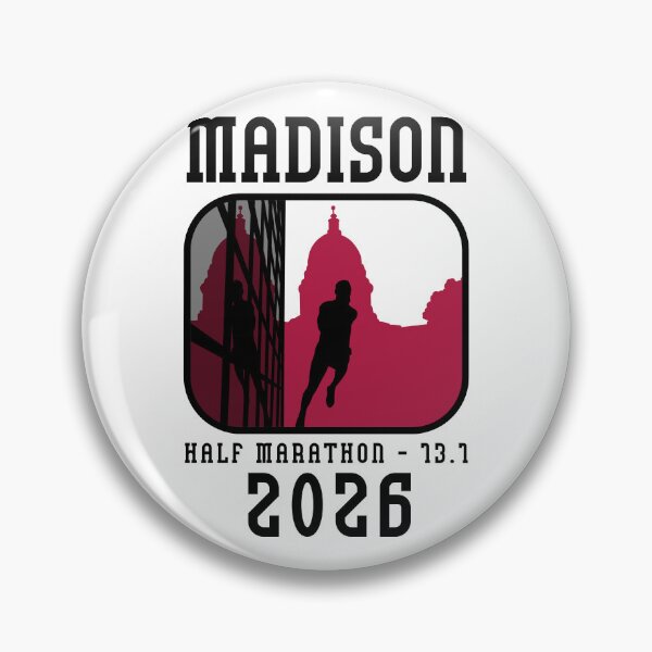 Artikelvorschau, Madison Halbmarathon – 2026 entworfen und verkauft von Moritz Schwäble.