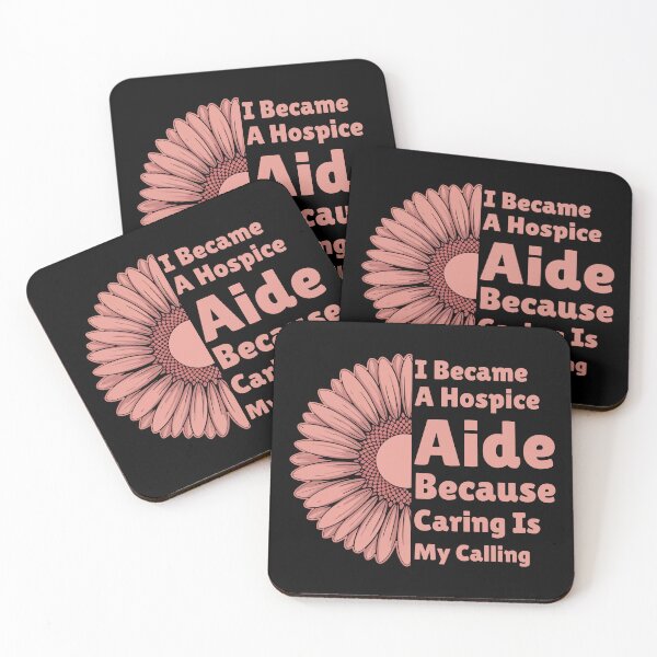Item preview, I Became A Hospice Aide Because Caring Is My Calling Nurse designed and sold by Stick-Artistry.