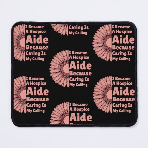 Item preview, I Became A Hospice Aide Because Caring Is My Calling Nurse designed and sold by Stick-Artistry.