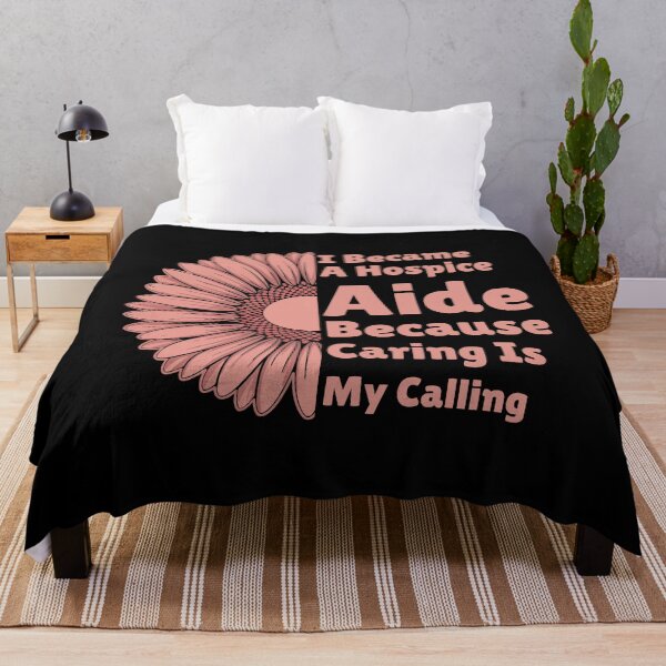 Item preview, I Became A Hospice Aide Because Caring Is My Calling Nurse designed and sold by Stick-Artistry.