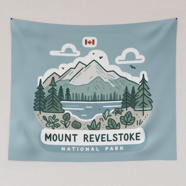 Item preview, Mount Revelstoke National Park British Columbia designed and sold by HowToCanadian.