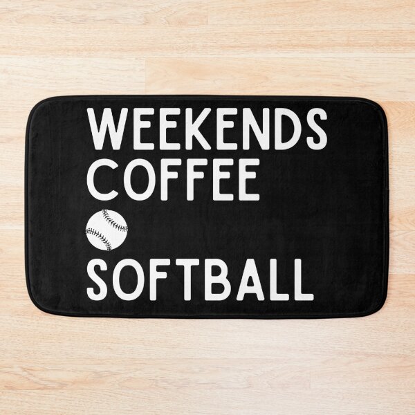 Item preview, Weekends Coffee And Softball designed and sold by StrideSuccess.