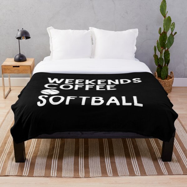 Aperçu de l'œuvre Café et softball du week-end créée et vendue par StrideSuccess.