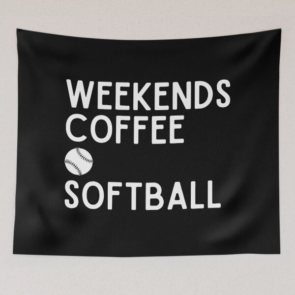 Item preview, Weekends Coffee And Softball designed and sold by StrideSuccess.