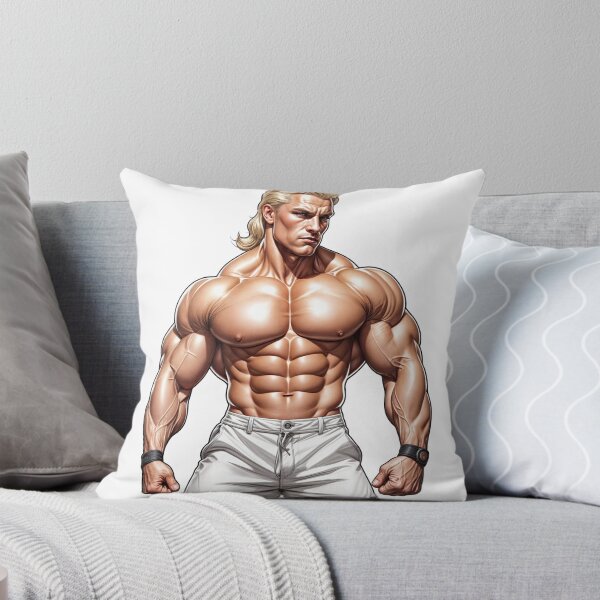 Item preview, Ultra Muscular Bodybuilder Sticker – Bold Fitness Art #114 designed and sold by ForeverPrintsOK.
