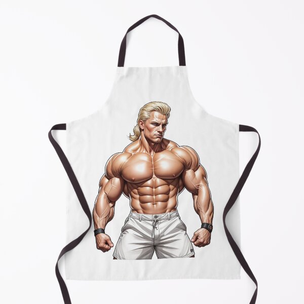 Item preview, Ultra Muscular Bodybuilder Sticker – Bold Fitness Art #114 designed and sold by ForeverPrintsOK.