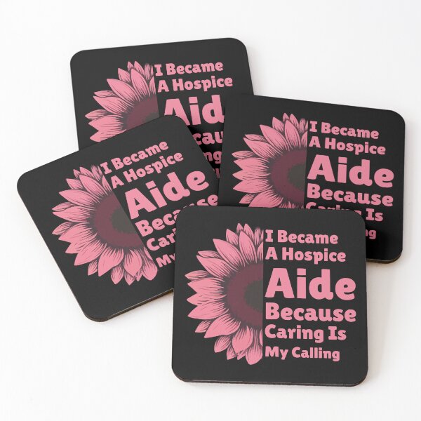 Item preview, I Became A Hospice Aide Because Caring Is My Calling Nurse designed and sold by Stick-Artistry.