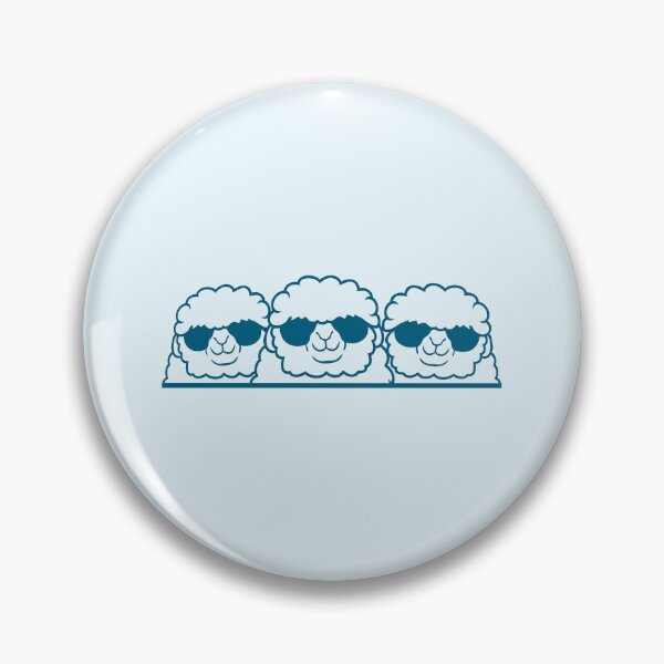 Item preview, 3 Dj Sheep Behind Fence Wall Sunglasses Friends designed and sold by shirt-o-mat.