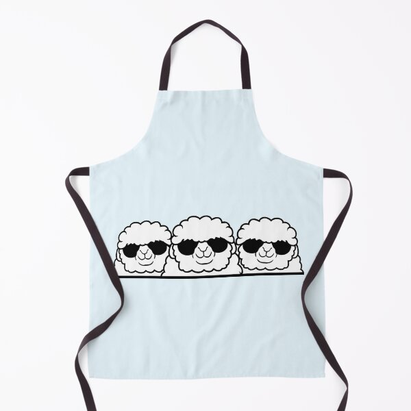 Item preview, 3 Dj Sheep Behind Fence Wall Sunglasses Friends designed and sold by shirt-o-mat.