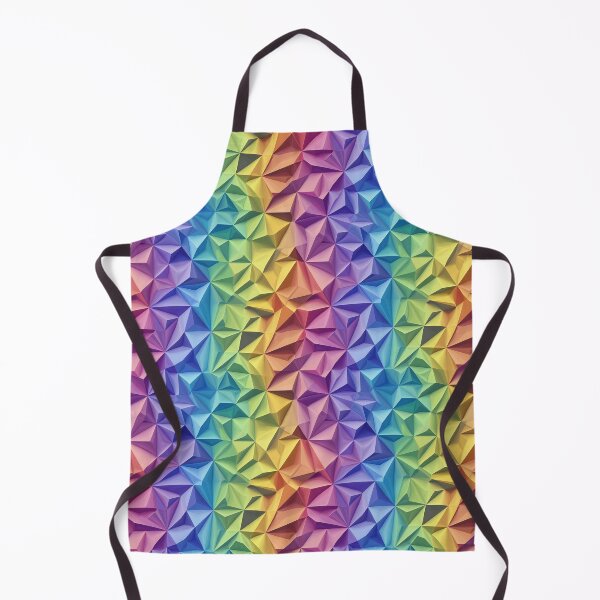 Item preview, Geometric 3D Rainbow - Summer 2025 design, irregular pattern designed and sold by WorldByEsi.