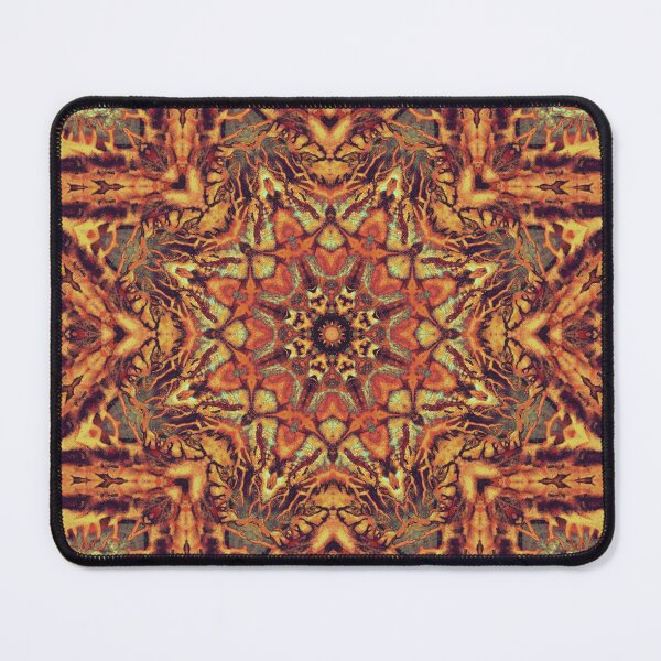 Item preview, Plasmaria K6 Orange Brown Star Mandala Design designed and sold by Plasmaria.